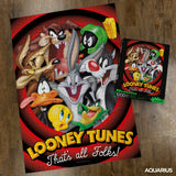 AQUARIUS Looney Tunes Puzzle (1000 Piece Jigsaw Puzzle) - Glare Free - Precision Fit - Officially Licensed Looney Tunes Merchandise & Collectibles - 20 x 28 Inches AQUARIUS