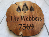 Personalized Cabin Sign Outdoor Wood Sign Welcome Sign Rustic Decor Custom Wood Sign Wooden Address Signs Benchmark Signs And Gifts