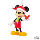 Hallmark Disney Mickey Mouse Holding Ornament Christmas Ornament Hallmark