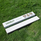 Luxdecor Real Wood Wall Planks for Wall- White Shiplap Boards 5" Peel and Stick Shiplap Boards 10 Pieces Wall Shiplap Planks Board 12.5 Sq Ft Luxdecor