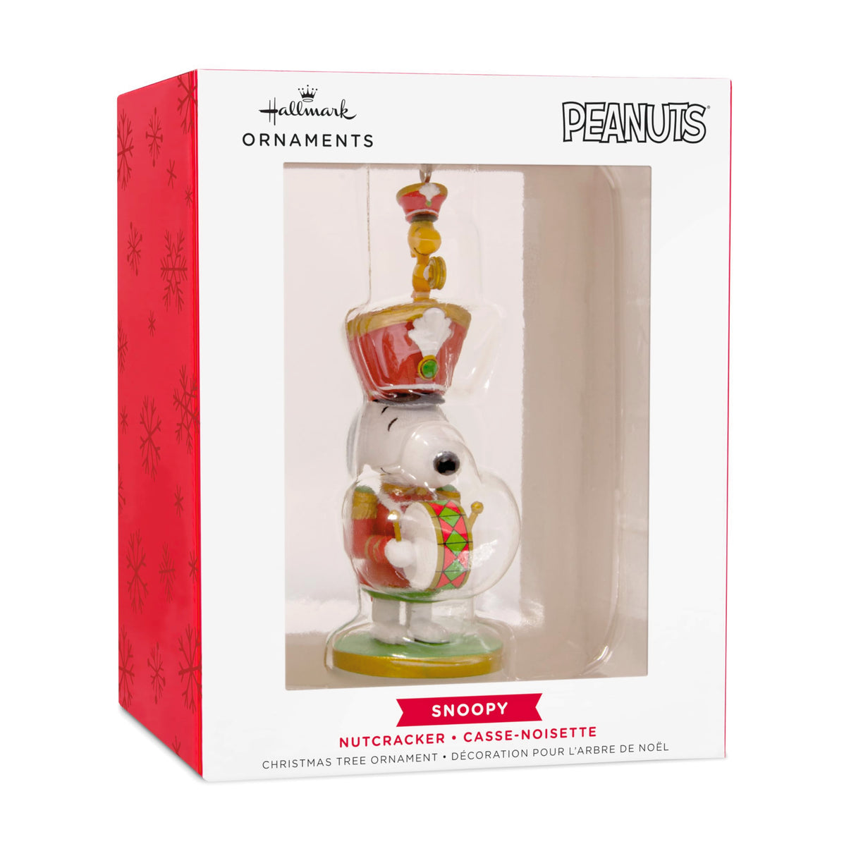 Hallmark Peanuts Snoopy Nutcracker Christmas Ornament, Gifts for Peanuts Fans Hallmark