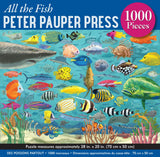 PETER PAUPER PRESS All The Fish 1000 Piece Jigsaw Puzzle PETER PAUPER PRESS