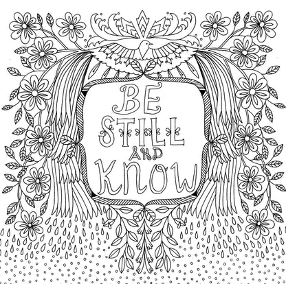 Color Me Blessed Inspirational Adult Coloring Book (31 stress-relieving designs) (Studio Series Artist's Coloring Book)