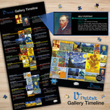 Re-marks Vincent Van Gogh 1500-Piece Puzzle, Artistic Jigsaw Puzzle for All Ages Re-Marks