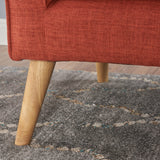 Christopher Knight Home Mariah Mid-Century Modern Loveseat, Muted Orange Christopher Knight Home