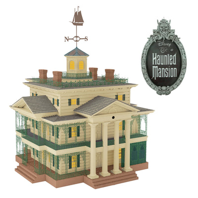 Hallmark Keepsake Christmas Tree Topper 2025, Disney The Haunted Mansion Collection Disneyland Manor with Light and Sound, Gifts for Disney Fans