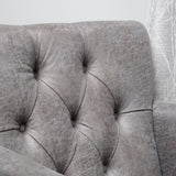 Christopher Knight Home Malone Tufted Club Chair, Slate 28D x 29.5W x 33.5H Inch Christopher Knight Home