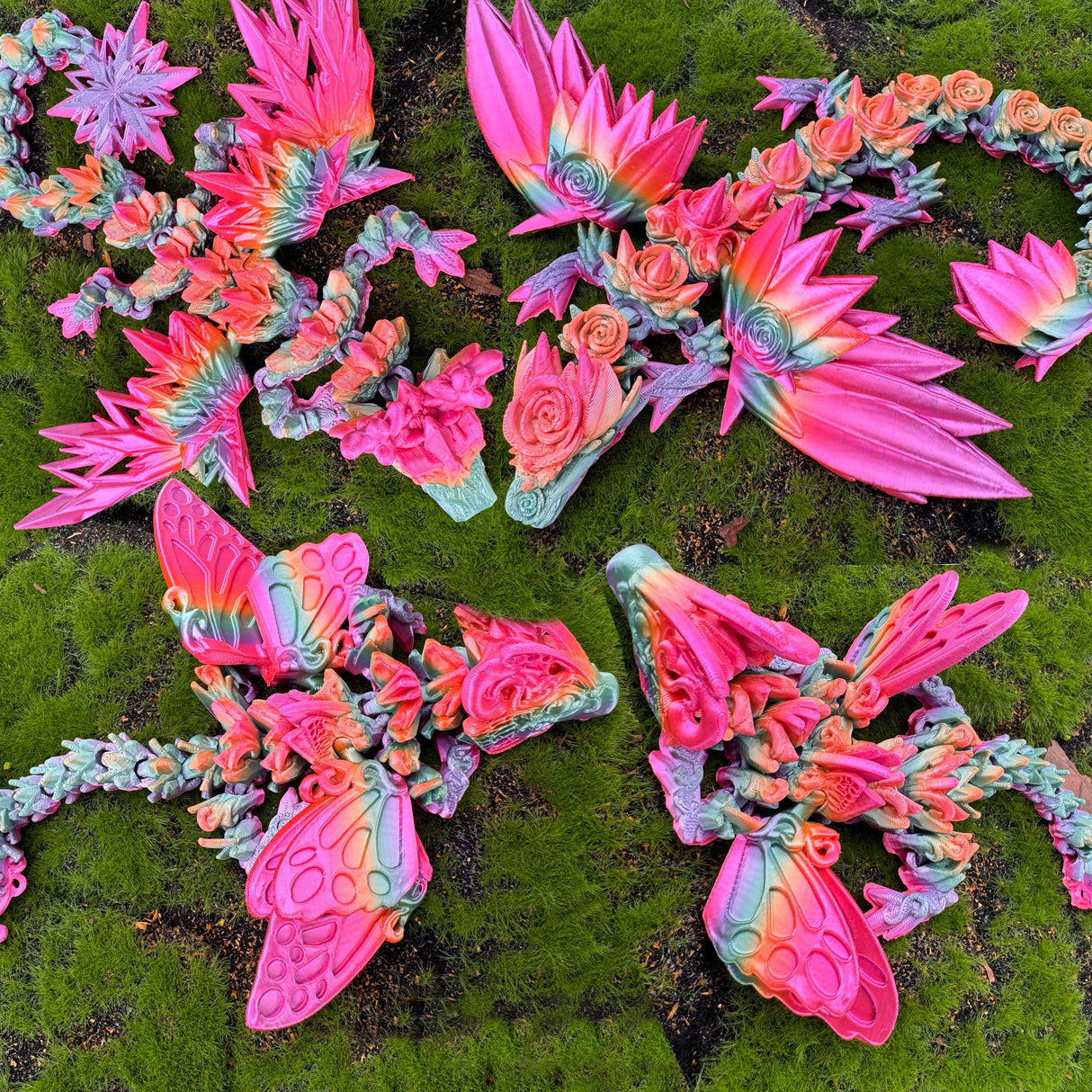 Stronghero3D PLA 3D Printer Filament 1.75mm,Candy Silk Rainbow,Multi Color,Net Weight 1kg(2.2lbs) Accuracy +/-0.05mm Stronghero3D