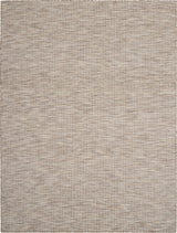 Nourison Positano Indoor-Outdoor Beige 8' x 10' Area Rug, Easy Cleaning, Non Shedding, Bed Room, Living Room, Dining Room, Backyard, Deck, Patio (8x10) Nourison