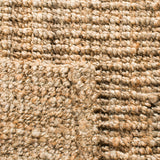 SAFAVIEH Area Rug 8x10 - Natural Fiber Collection - Large - Natural Brown, Handmade Jute, Farmhouse Style, Chunky Textured Thick Pile (NF447A) SAFAVIEH