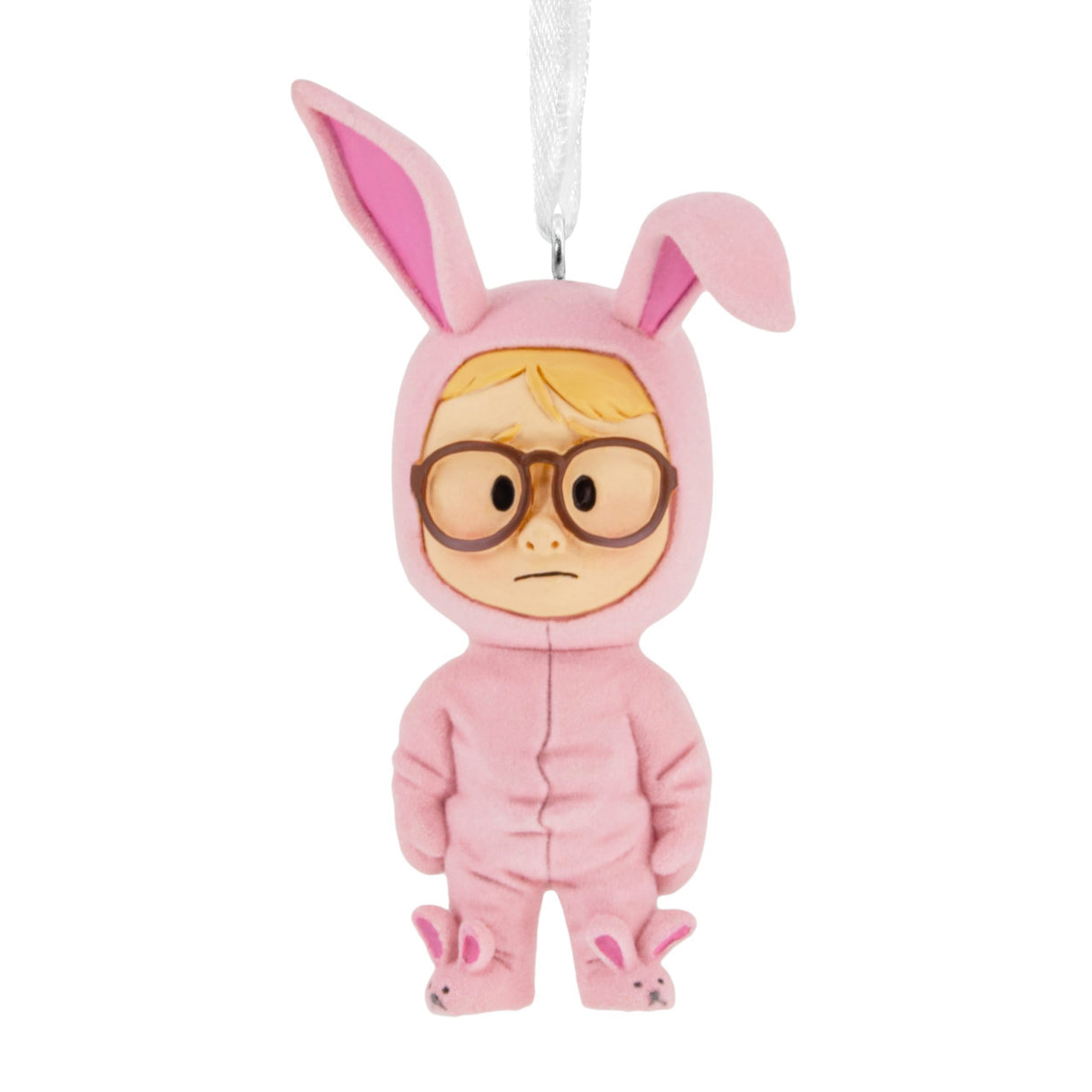 Hallmark A Christmas Story Ralphie in Bunny Suit Stylized Christmas Ornament, Christmas Movie Gifts Hallmark
