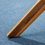 Christopher Knight Home Jordan Outdoor 5 Piece Acacia Wood Dining Set, Teak Finish/Blue Christopher Knight Home