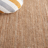 SAFAVIEH Area Rug 4x6 - Natural Fiber Collection - Natural Brown, Handmade Jute, Farmhouse Style, Chunky Textured Thick Pile (NF747A) SAFAVIEH