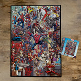AQUARIUS Marvel Spider-Man Heroes Puzzle (3000 Piece Jigsaw Puzzle) - Officially Licensed Marvel Comics Merchandise & Collectibles - Glare Free - Precision Fit - 32x45 Inches AQUARIUS