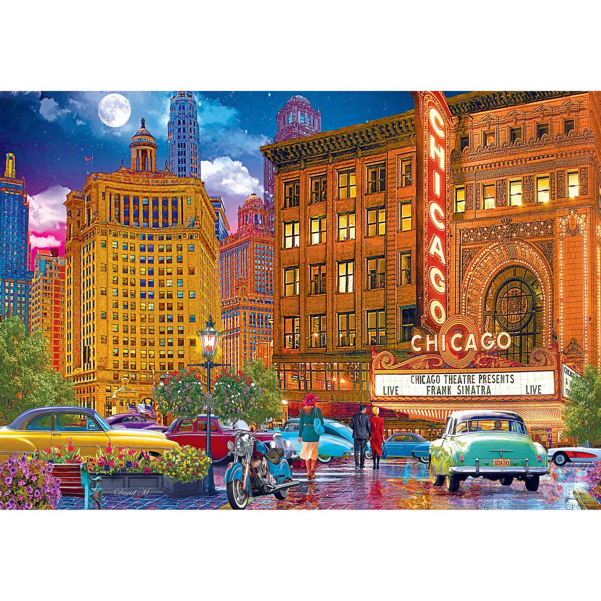 RoseArt - Kodak Premium - Chicago - 1500 Piece Jigsaw Puzzle for Adults RoseArt