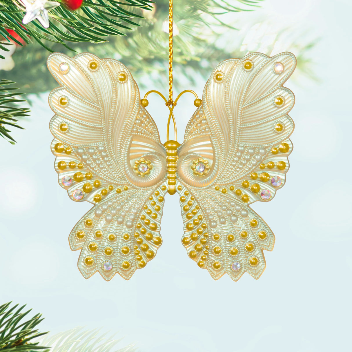 Hallmark Keepsake Christmas Ornament 2025, Brilliant Butterflies, Gifts for Nature Lovers Hallmark Keepsake