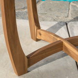 Christopher Knight Home Coronado Acacia Wood Bistro Set, 3-Pcs Set, Teak Finish Christopher Knight Home