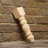 CAROLINA LEG CO. Chunky Bench Legs - Perfect for Coffee Tables - Set of 4 - Made in NC - Dimensions: 3.5" x 16" CAROLINA LEG CO.