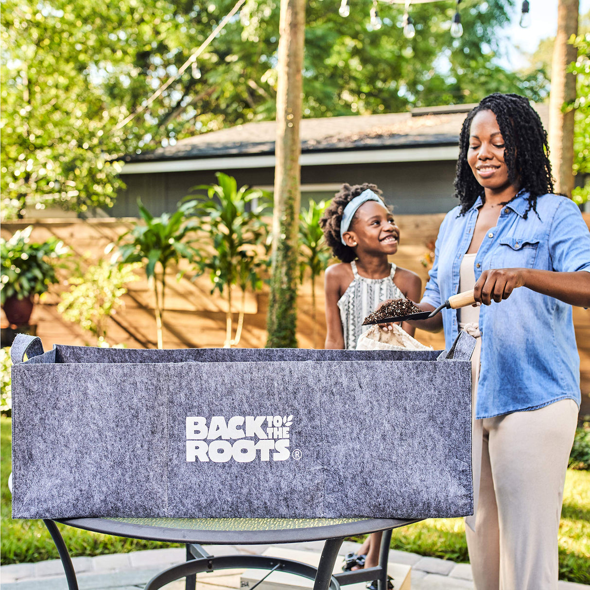 Back to the Roots Breathable Grow Bed, Provides More Oxygen to Roots, Assembles in Seconds 3 cu. ft Back to the Roots