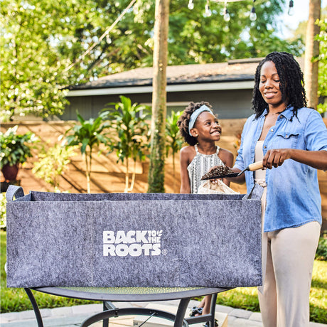 Back to the Roots Breathable Grow Bed, Provides More Oxygen to Roots, Assembles in Seconds 3 cu. ft Back to the Roots