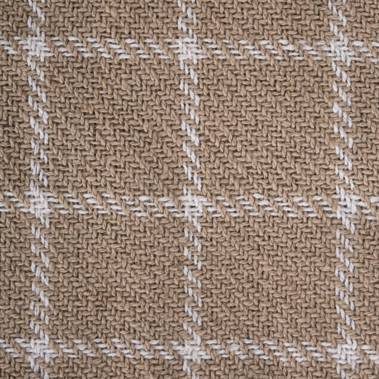 DII Transitional Checked Plaid Woven Throw, 50x60, Stone DII