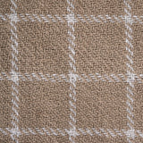 DII Transitional Checked Plaid Woven Throw, 50x60, Stone DII