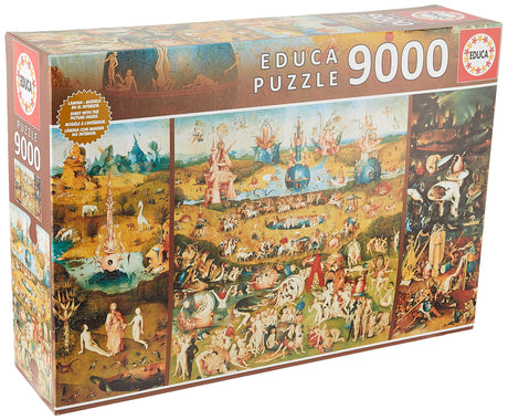 Educa 9,000 Piece Puzzle - The Garden of Earthly Delights Educa