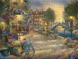 Ceaco - 8 in 1 Multipack - Thomas Kinkade - (2) Round 300 Piece, (4) 550 Piece, (1) 750 Piece (1) 1000 Piece Jigsaw Puzzles Ceaco