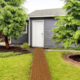 BARIEN 17” x 6 Ft Garden Pathway, 100% Natural Coco Coir Roll Mats – Hand-Woven Coir for Garden Walkway - Snow Mats for Walkway (17" x 6Ftr) BARIEN