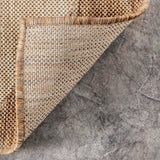 nuLOOM 8' x 10' Outdoor Performance Area Rug, Stain Resistant, Weather Resistant, High Traffic, Patio, Balcony, Outside, Sabina Brown nuLOOM