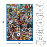 AQUARIUS Marvel Spider-Man Puzzle (1000 Piece Jigsaw Puzzle) - Glare Free - Precision Fit - Officially Licensed Marvel Merchandise & Collectibles - 20 x 28 Inches AQUARIUS