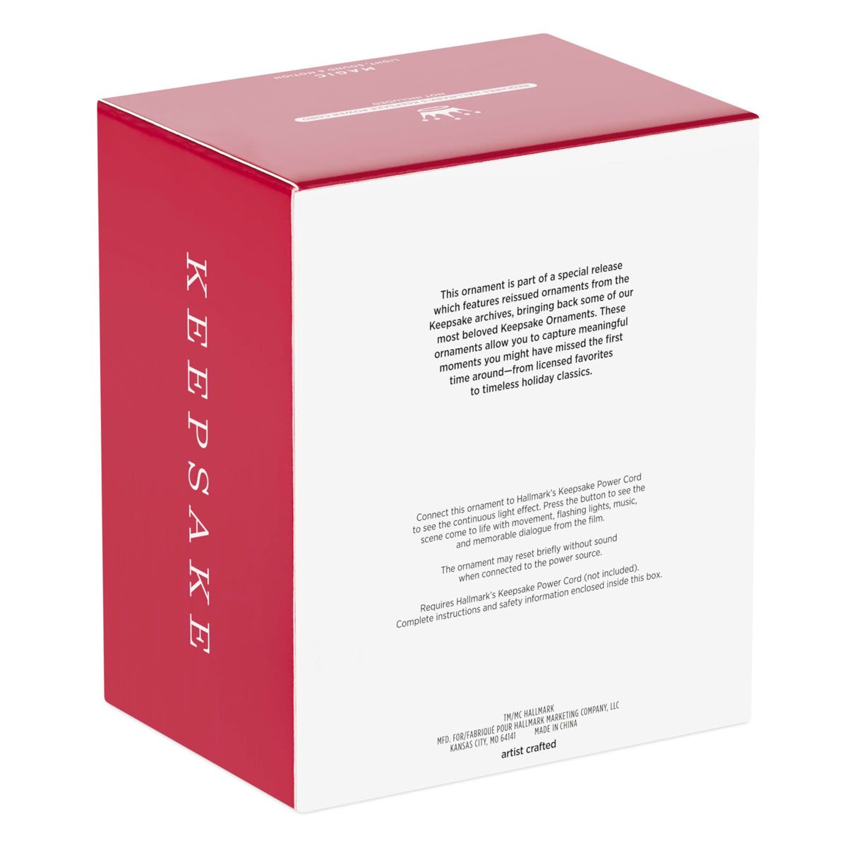 Hallmark Keepsake Christmas Ornament, Star Wars: The Empire Strikes Back Into The Carbon-Freezing Chamber with Light, Sound and Motion, Gifts for Star Wars Fans Hallmark Keepsake