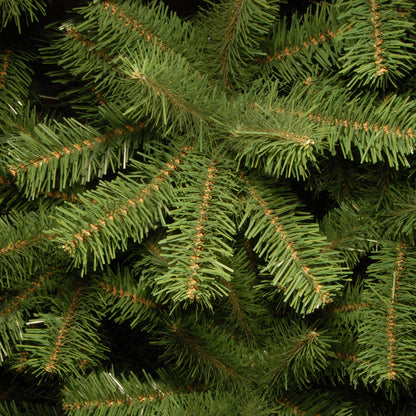 National Tree Company Artificial Full Christmas Tree, Green, North Valley Spruce, Includes Stand, 7.5 Feet