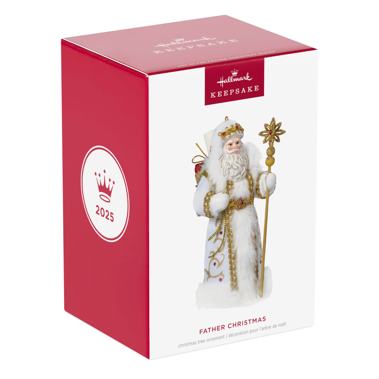Hallmark Keepsake Christmas Ornament 2025, Father Christmas, Santa Collectors Gifts Hallmark Keepsake