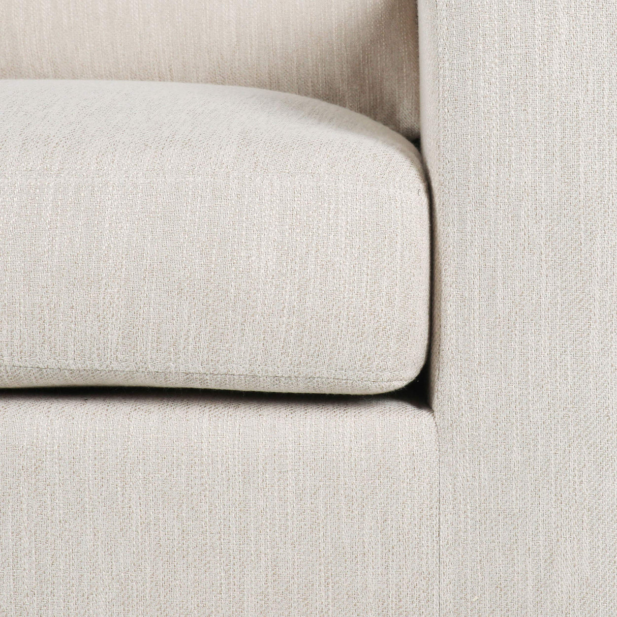 Christopher Knight Home Wesley Contemporary Fabric Club Chair, Beige, Dark Brown 33.5D x 33.75W x 32H Inch Christopher Knight Home