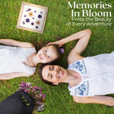 Extra Large Flower Press Kit | 11"x11" 10 Layers Wooden Pressing Boards, Tools & Bag | Crafting Kits for Adults & Kids | DIY Pressed Flower Plant Preservation Kit | Bouquet Preservation | Great Gift Greta Grace Co.