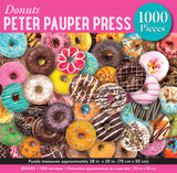 PETER PAUPER PRESS Donuts 1000 Piece Jigsaw Puzzle PETER PAUPER PRESS