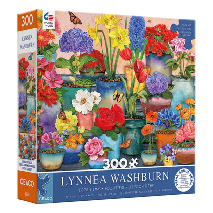 Ceaco - Ecosystems - Pretty Petals - 300 Piece Jigsaw Puzzle