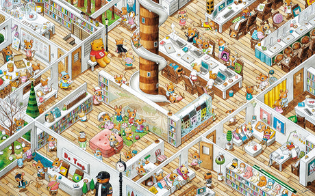 Pintoo Jigsaw Puzzles 4000 Piece for Adults - Smart - The Office Beautiful Plastic Puzzle for Home Decor Zero Dust Easy Storage [H1777] Pintoo