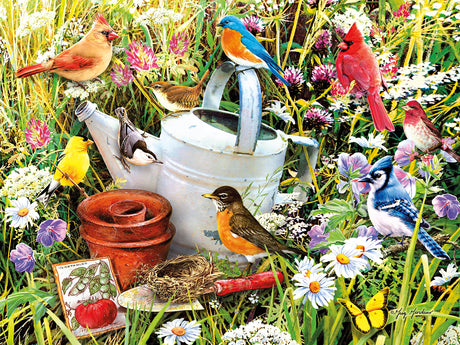 Ceaco - Garden Birds - 500 Piece Jigsaw Puzzle Ceaco