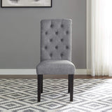 Roundhill Furniture Leviton Urban Style Counter Height Dining Set: Table and 6 Chairs, Grey Roundhill Furniture