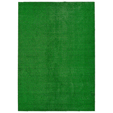 Garland Rug Artificial Grass 7 Ft. X 10 Ft. Large Indoor/Outdoor Area Rug Green -Lush Green, Durable, and Low-Maintenance for Patios, Lawns, and More Garland Rug