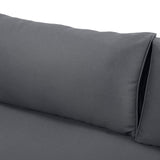 Merax 67.5" Outdoor Patio Daybed 3 Seater Sofa Bed,Acacia Wood Frame with Rattan Arm,Cushion & Pillow for Garden Merax