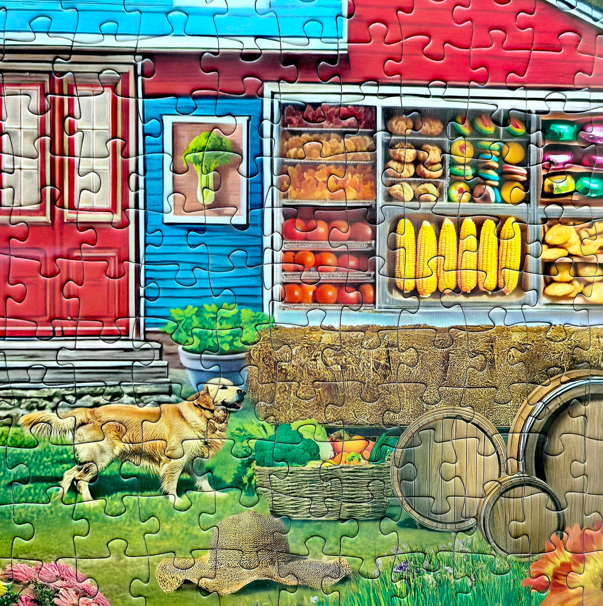 500 Piece Puzzles for Adults - Jigsaw Puzzles - Country Store Kribin