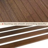 SMIBUY Bamboo Shoe Rack Bench, 3-Tier Shoe Organizer Storage Shelf for Entryway Hallway Bathroom Living Room (Walnut) SMIBUY