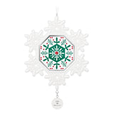 Hallmark Keepsake Christmas Ornament 2025, Snowflake 2025, Porcelain, Snowflake Gifts Hallmark Keepsake