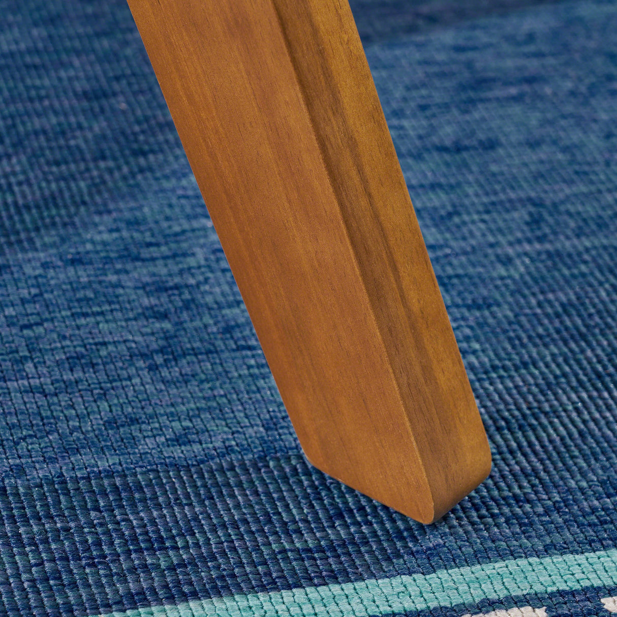 Christopher Knight Home Brigitte Outdoor Round Acacia Wood Bistro Table with X Legs, Teak Christopher Knight Home