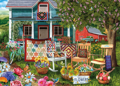 Ceaco - Colorful Quilts - 1000 Piece Jigsaw Puzzle