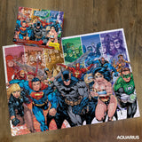 AQUARIUS DC Comics Puzzle Justice League (1000 Piece Jigsaw Puzzle) - Officially Licensed DC Comics Merchandise & Collectibles - Glare Free - Precision Fit - 20 x 27 Inches AQUARIUS