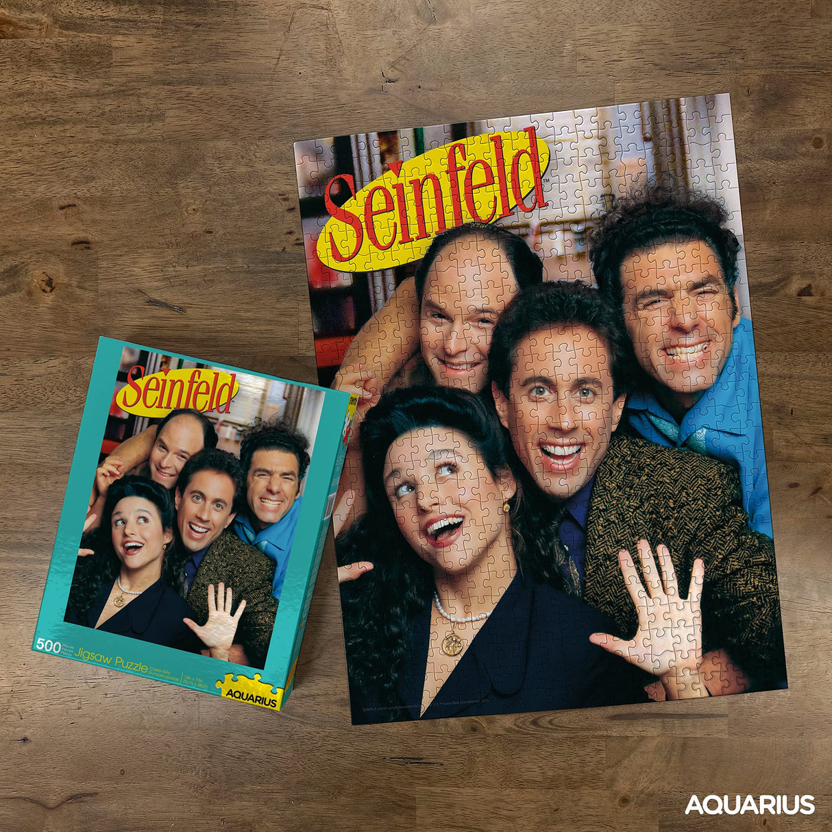 Seinfeld Cast 500 Piece Jigsaw Puzzle AQUARIUS